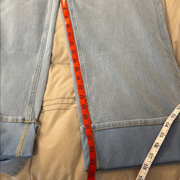 HALARA Sky Blue Wide Leg Jeans - Picture 6 of 7